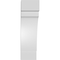 Ekena Millwork 4-in. W x 6-in. D x 14-in. H Merced Architectural Grade PVC Knee Brace BRCP04X06X14MRC - alternate 2